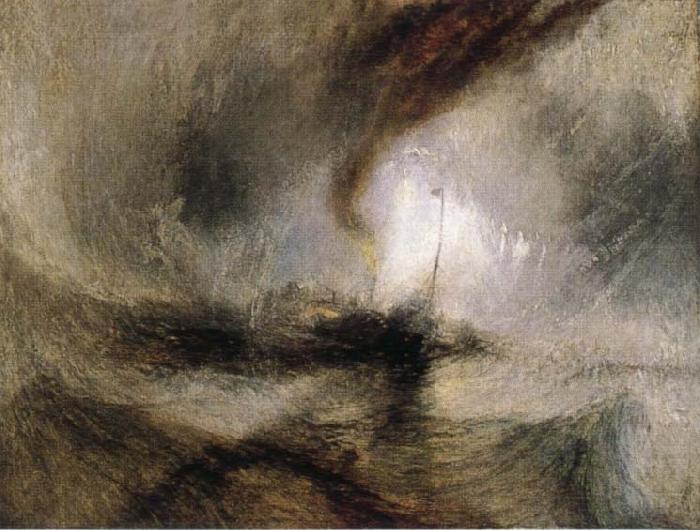 Snow Storm-Steam-Boat off a Harbour-s Mouth, J.M.W. Turner